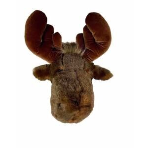 24" NWT PLUSH XL MOOSE HEAD WALL MOUNT STUFFED ANIMAL MJC 1992